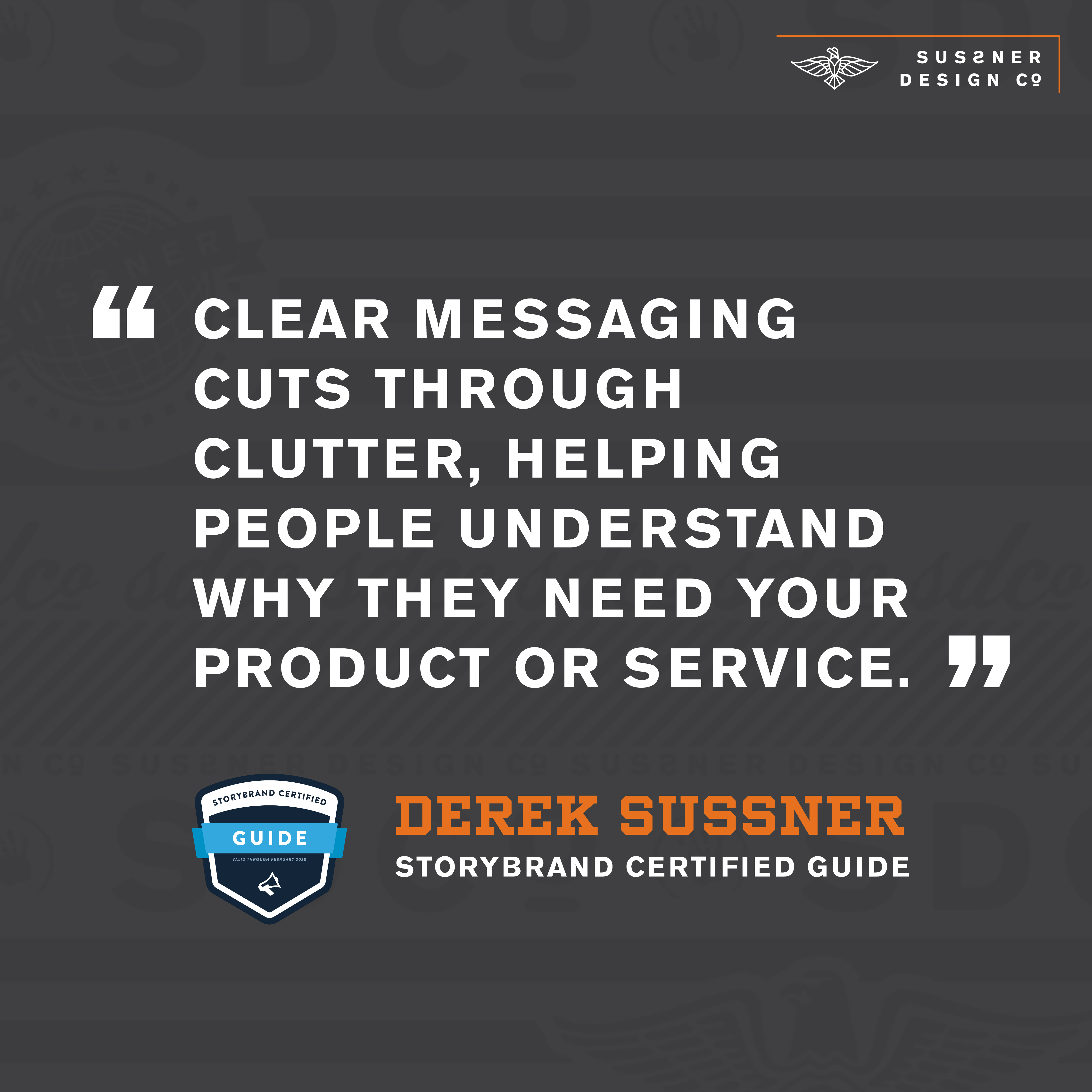 Crystal clear messaging